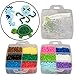 8,000 pc Summer Fuse Beads Super Kit w Sea Animal Pegboards & Templates- 12 Colors, 6 Peg Boards, Tweezers, Ironing Paper- DIY Art Craft Project, Kids Beach Ocean Party Favor Gift or Fun Camp Activity