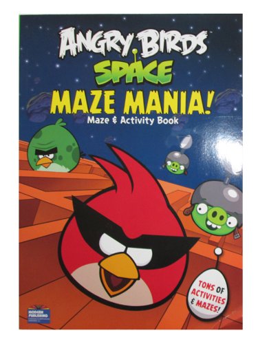 Angry Birds Maze Giant Coloring And Activity Book (1 Out Of 2 Styles)