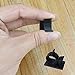 Cable Management Clips (1'' 0.75'') Adjustable Adhesive Nylon Wire Clamps Cable Tie Holder for Car, Home and Office (50 Pack)