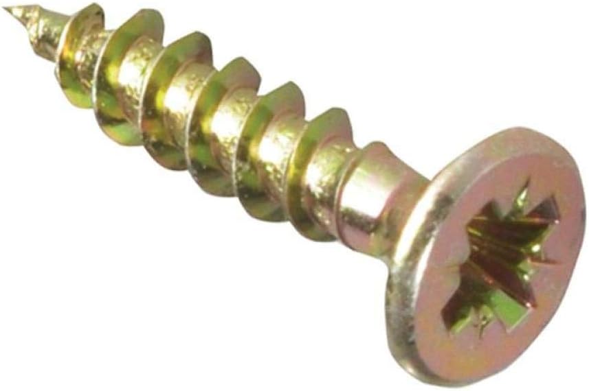 ForgeFix Multi-Purpose Single Thread Screws, multi-coloured, 4.0 x 17mm