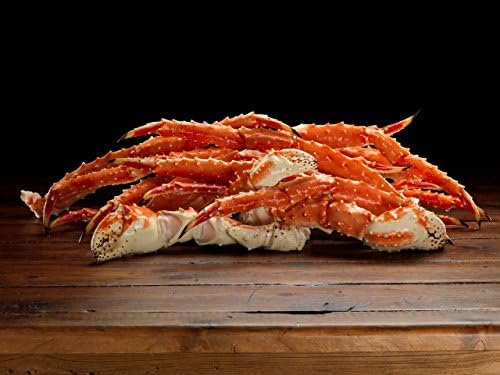 Crab King Red Legs & Claws Individual Quick Frozen, 20 Lbs 32 To 40 Per Case…