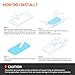 iPhone 6 Screen Protector, COCOCAT [Tempered Glass][with Easy Installation Tool] 0.15 mm Ballistic Glass iPhone 6 Glass Screen Protector Work with iPhone 6 and Protective Case