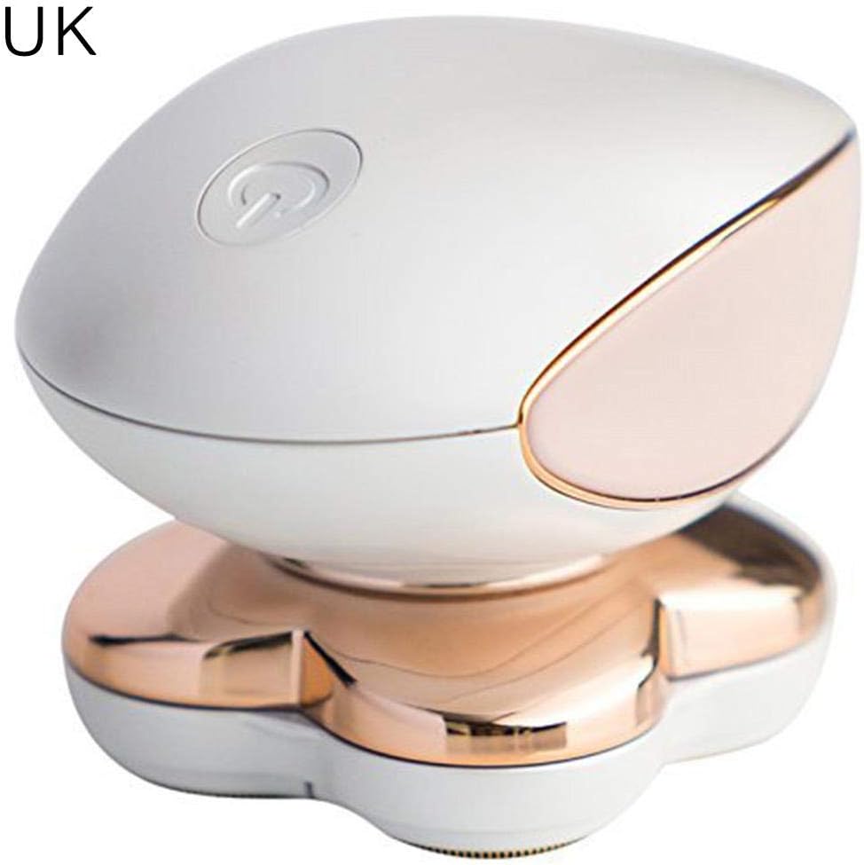 Luckybaby Flawless Legs Hair Remover for Women,Electric Razor USB Rechargeable - Ergonomic Design Silent Functioning Pain-free Shave,4-head Shaver Shaving Device for Legs Bikini Area Body