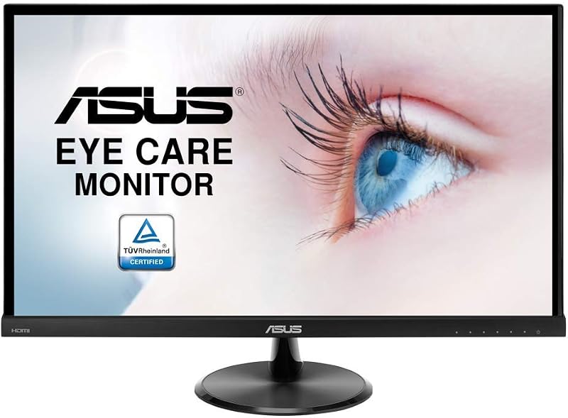 ASUS VC279HE 27" Full HD IPS Frameless Monitor VGA HDMI DP DVI-D 5ms