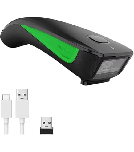NETUM バーコードスキャナー C990 C990 2D Wireless Barcode Scanner – NETUM