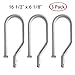 YIHAM KB881 BBQ Tube Pipe Burner Parts for Costco Kirkland 720-0011, 720-0108, 720-0021, Nexgrill, Virco Classic Models, Stainless Steel Gas Grill Burner Replacement, 16 1/2 inch x 6 1/8 inch,Set of 3
