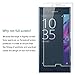 Sony Xperia XZ Screen Protector Tempered Glass[2 Pack],Popsky Ultra Clear High Definition Bubble-free Scratch Proof Premium Screen Protector Glass