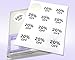 NextDayLabels – 2.5 Inch Round Labels - Round Sticker Labels for Printer - Matte White Blank Laser/Inkjet Printer Labels - Circle Stickers Printable Labels (50 Sheets, 12 Per Sheet, 600 Labels)