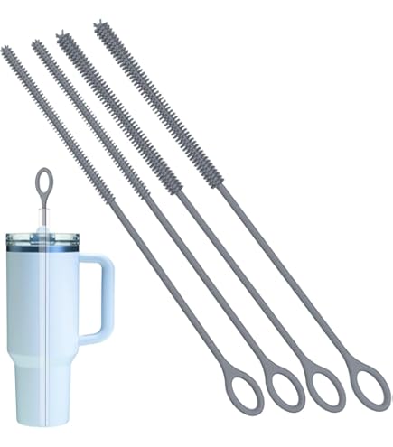 Enseble De Brosses De Nettoyage Flexibles Pour Paille - En Nylon