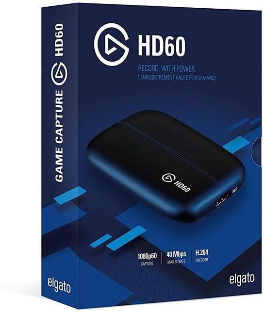 Elgato 10025015 Game Capture HD60 - Functions: Video Game Capturing - USB 2.0 (Elgato10025015)
