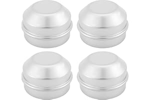 SING F LTD 4pcs 47mm Trailers Wheel Hub Dust Cap Compatible with Avonride Hubs with Drum Series A C E F