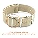 CIVO Watch Strap 4/8 Packs - 16mm 18mm 20mm 22mm 24mm Premium Ballistic Nylon Watch Bands Zulu Style for Men Women