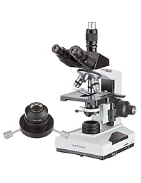AmScope t490b dko 40 x  2000 X trinocular microscopio compuesto Darkfield con condensador de aceite