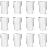 AGH Sublimation Ceramic Shot Glasses 1.5 oz Set of 12 Sublimation Blanks Products Personalized Shot Glasses Bulk for Whiskey, Tequila, Vodka, Espresso