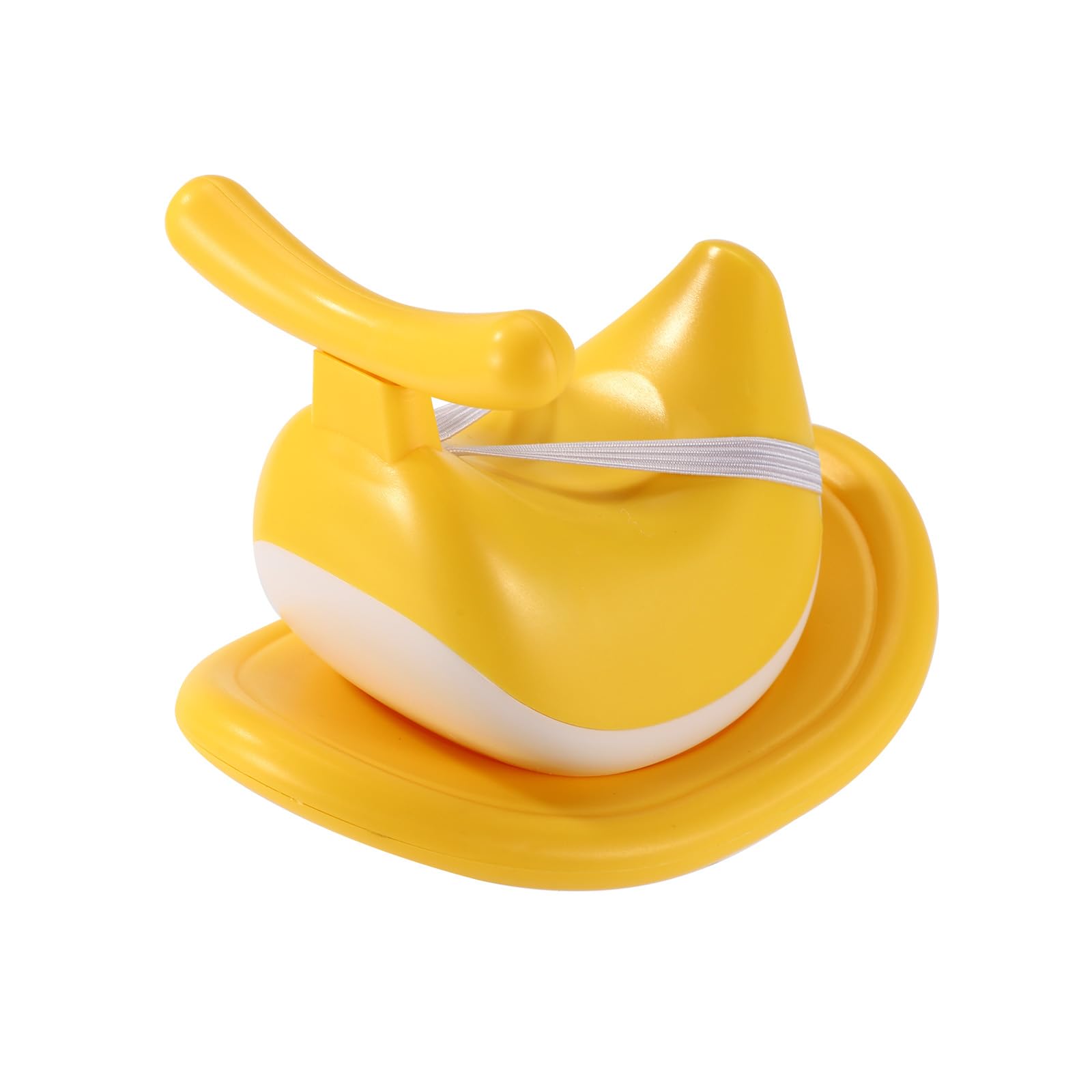 Rocking Banana Chair for Dolls, Cute Bunny Doll Display Seat Banana Safety Seat Toys Style Desk Decor Accessories for Her Teens Home Office