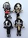 Classic KISS Live! Rock Star Band Mini String Dolls Set