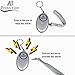 ANJ Protection 2PK 130db Loud Emergency Personal Alarm for Elderly | Rip Cord Activation Self Defense Keychain Alarm for Women | Personal Safety Alarm with Light for Kids