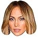 Jennifer Lopez Celebrity Mask, Cardboard Face and Fancy Dress Mask