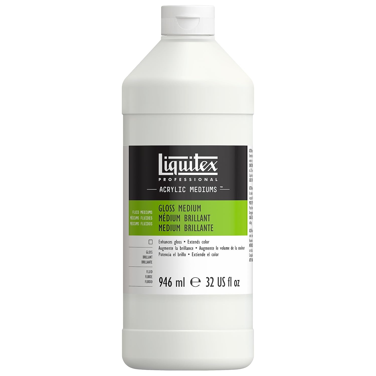 Liquitex Professional Acrylic Medium for Acrylic Paint, Gloss, 946 ml