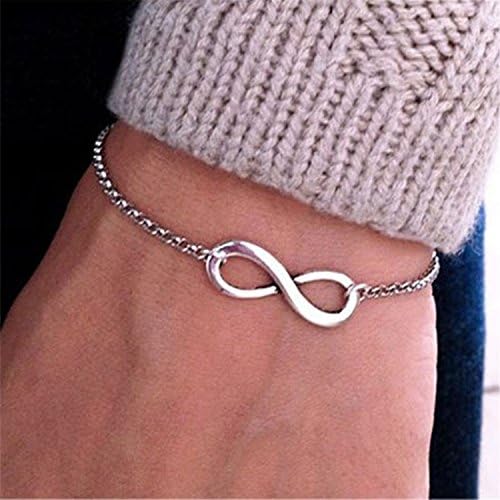 Better Annie Fashion Pulseras Bijoux NEW Women 8 Infinity Bracelet For Men Jewelry Girl Gift Charm Bracelets Bangles pulseiras Gold
