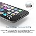 Akiko iPhone 6 6s Black Screen Protector, Akiko New 2.5D Full Screen Tempered Glass Protector [Full Protection Cover w/ Curved Edge] - Retail Packaging
