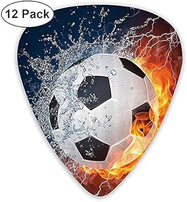 Balón de fútbol en llamas de fuego y agua que salpica Thunder ...