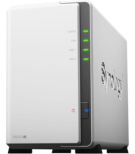 HDD 6TB 2台付属　Synology NAS 2ベイ DS223j Amazon.co.jp: Synology NAS 2ベイ DiskStation DS223j