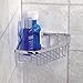 Gatco 1499 8-1/2-Inch Shower or Tub Corner Basket, Chrome