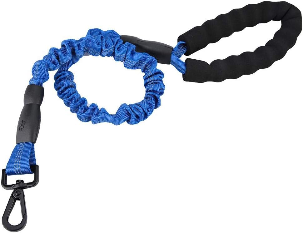 Dog Traction Rope Pets Dogs Elastic Leash Anti Pull Shock Absorbing Bungee Dog Leash Premium Strong Dog Elastic Lead with Traffic Control Handle - Image 3