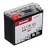 Accurat motorfiets-accu YT12B-BS 10Ah 160A 12V gel-technologie + lcd-display startaccu krachtig robuust…