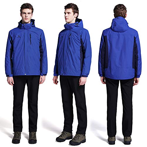 CAMEL CROWN Men's Winter Jacket 3in1 Winter Coats Ski Jacket