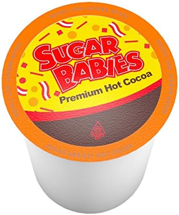 Sugar Babies Hot Cocoa for Keurig K-Cup Brewers, 12 Count (Pack of 6)