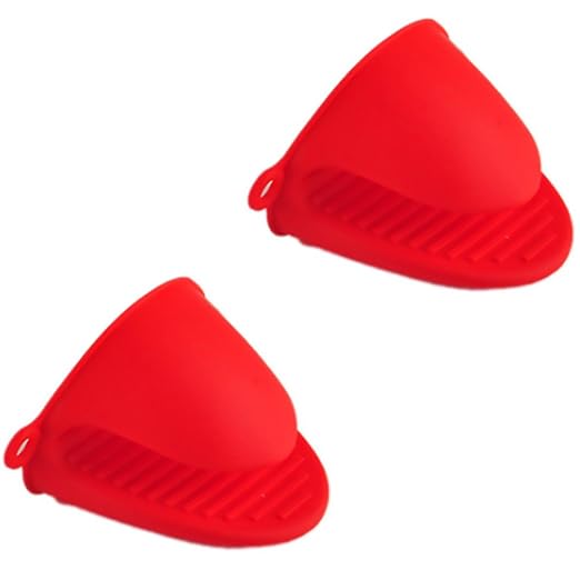 Isuper Guantes de Silicona isol de Horno microondas de Horno ...