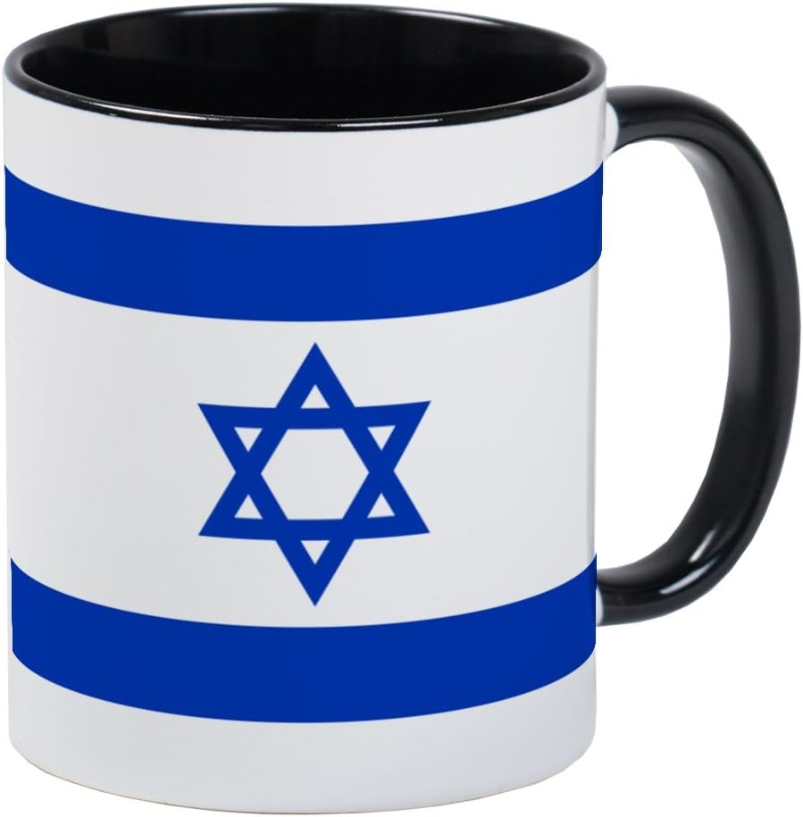 CafePress Israeli Flag Mug Unique Coffee Mug, Coffee Cup Kitchen & Dining