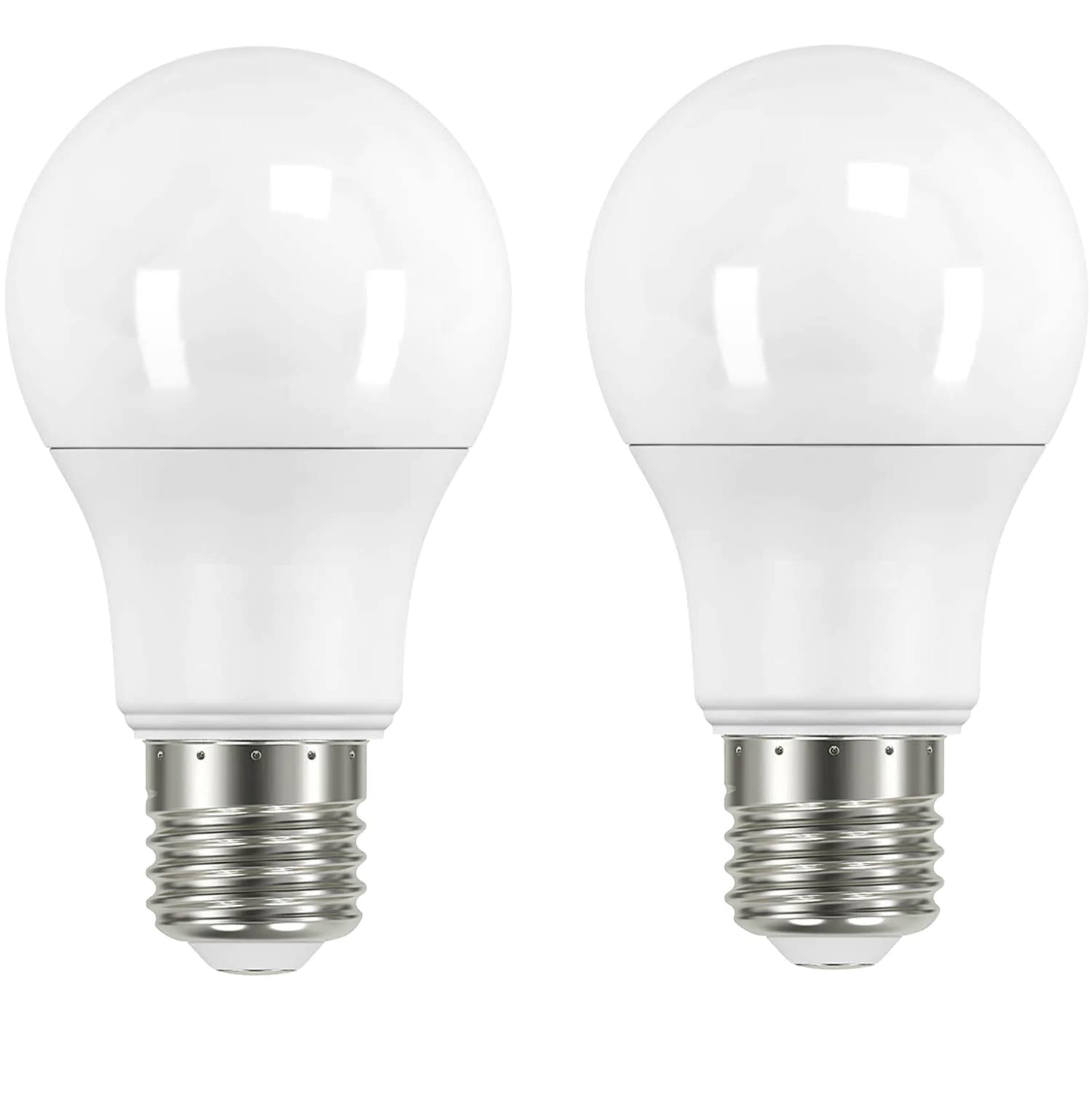 Ultra Long Life LED E27 Edison Screw Bulb, 5W (Equivalent to 40W Halogen), Warm White (Identical Light Temperature to Old Tungsten Bulbs) - Pack of 2