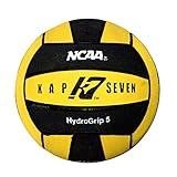KAP7 Size 5 HydroGrip Water Polo Ball (NCAA and NFHS Official) (Yellow/Black)