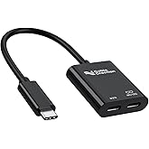 CableCreation USB C to AR Glasses and Charging Adapter,Charge and Play,4K@60Hz/1080P@120Hz,100W Fast Charging Compatible with