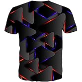 LAIDIPAS T-Shirts for Men Women 3D Printed Short Sleeve Tops Tees Shirts S-XXL