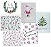 Juvale Holiday Greeting Cards, 6 Christmas Designs with Envelopes (4 x 6 In, 48 Pack)