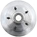 ACDelco 18A660A Advantage Non-Coated Front Disc Brake Rotor and Hub Assembly