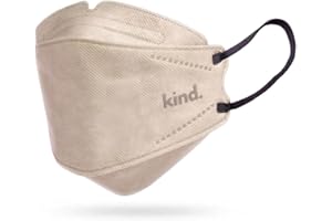 Kind 3D Willow Face Mask – 4-Layer Disposable, Lightweight & Comfortable Fit, Adult Small Size, Individually Wrapped, Reseala