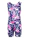 Wah Na Big Girls Sparkle Sports Gymnastics Biketard For 8-10 Years Old