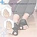 RAYNA GAMES Bunion Corrector and Bunion Relief - Orthopedic Big Toe Straightener - Elastic and Adjustable Bunion Splint - Turf Toe Brace Effective Hallux Valgus Treatment for Women and Men