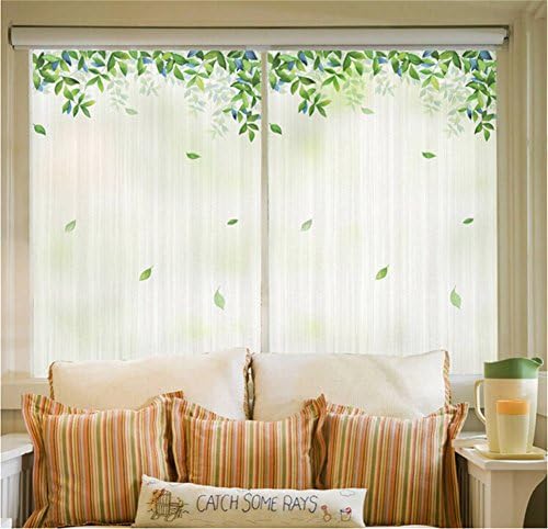 ハッピー ライフ Happylife窓目隠しフィルムおしゃれガラスフィルムはがせるカッティングシート外から見えない緑葉60 90センチメートル B078gk3lnr 1 125円 大人気 New Arrival 最安値挑戦 年中無休 高品質 通販