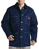Dickies Men's Big Denim Blanket Lined Chore Coat