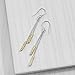 Silpada 'Cascade' Chain Drop Earrings in Sterling Silver & Brass