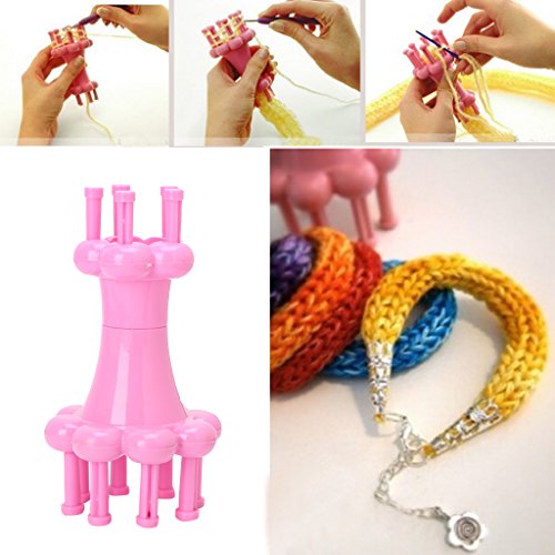 Susada Knitter Spool Loom Needle Hook Scarves Straps Making Craft DIY - Thumbnail 2
