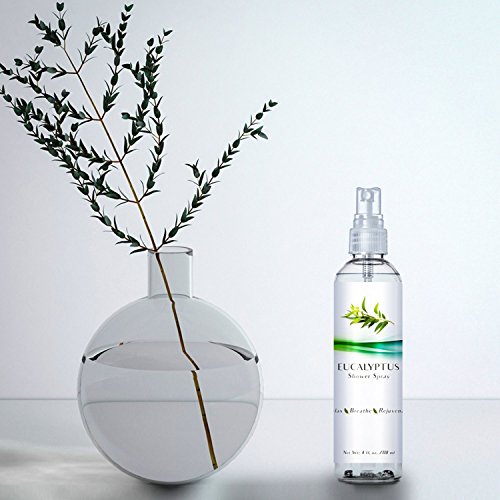 Eucalyptus Oil Shower Spray, Premium Essential Oil Mist, Best for Steam