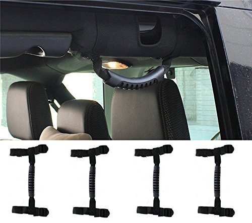 Bolaxin 4pcs pillar roll bar grab handle for jeep wrang…