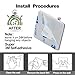 Self Adhesive Stainless Steel Heavy Duty Wall Hooks 5 Pack
